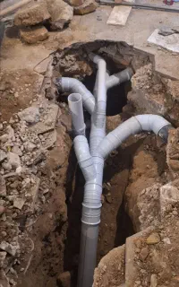 لوله کشی آب و فاضلاب ،طرح وصل اگو ، نصب اگو ،تخریب