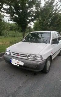 پراید سفید مدل ۹۲