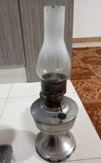 لمپا برنجی آبی سوز