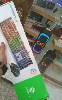 ست ماوس کیبورد سیمی گیمینگ RGB