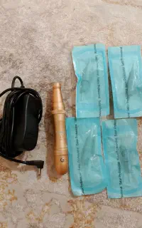 دستگاه تتو صورت وبدن با۴عددسوزن