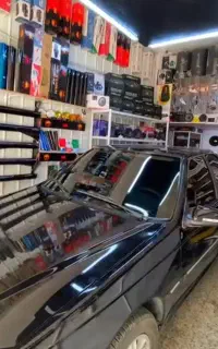 سیستم صوتی وشیشه دودی