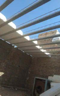 آجری سقف تیرچه بلوک آرماتوربندی
