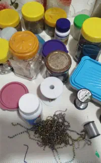 وسایل جواهردوزی کریستال و منجوق و مهره
