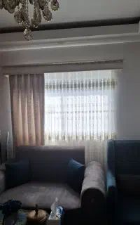 پرده والان به اضافه آستری و کتیبه