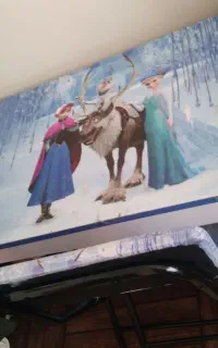 میز تحریر دخترانه مدل آنا و السا