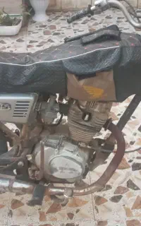 متور سیجی پلاک قدیم سالم