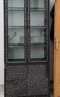کمد کتابخانه چوبی