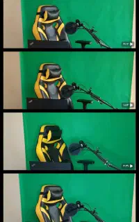 پرده سبز کروماکی۳×۲