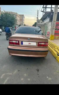سمند ۸۷ بدون رنگ ال ایکس سفارشی فول