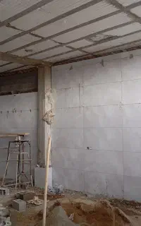 اجرا کاشی سنگ سرامیک پله کف بغل
