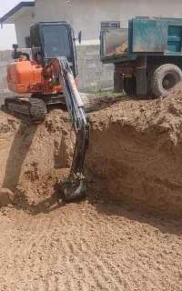 مینی بیل بابکت خاور حمل نخاله