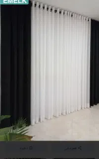 نصب انواع و اقسام پرده های روز متری۱۰۰