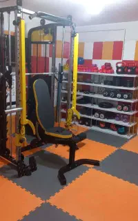 دستگاه بدنسازی ۳ کاربره ، لت + کراس + پا پرس