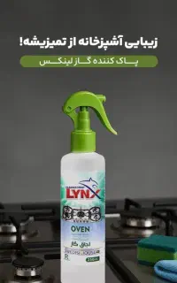 اسپری پاک کننده گاز لینکس