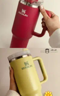 تامبلر استنلی رنگی و گلدار (آقای کادو)