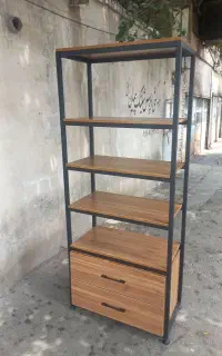 کتابخونه طبقه شلف ویترین استند فایل اداری