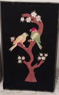 تابلوی گلدوزی شده