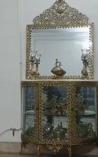 اینه کنسول برنجی
