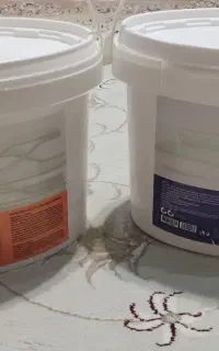 پودر دکلره آبی و سفید مدل Arkia