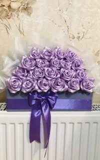 گل باکسی و روبانی