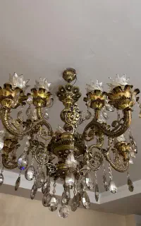 لوستر برنجی