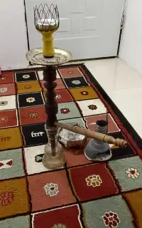 قلیان چوب سرخ