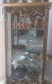 بوفه چوبی و میز تلویزیون جادار