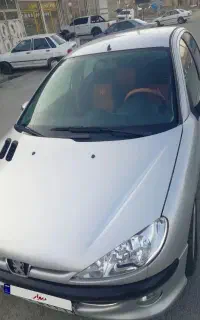 پژو 206 T5 صندوق دار شاسی متور سالم دوره رنگ