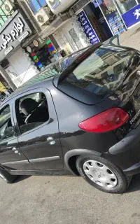 پژو ۲۰۶ مدل۱۳۸۹ بدون رنگ (اتوگالری طلایی)