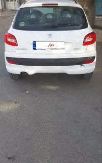 206 مدل 95 تیپ5 جهت معاوضه