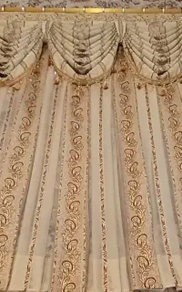 پرده  سالن کوتاه دست دوم