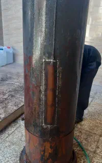 جوشکاری آبگرمکن مخزنی در محل بدون جابجایی با ضمانت