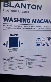 .ماشین  لباسشویی  بلانتون 9کیلو