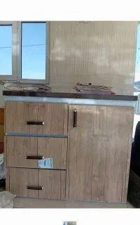 کابینت بدنه فلزی بدنه و صفحه ام دی اف