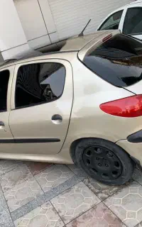 پژو 206 تیپ ۵ سقف پانا