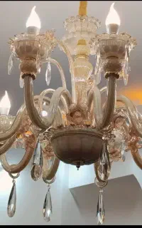 لوستر کریستالی ایتالیایی