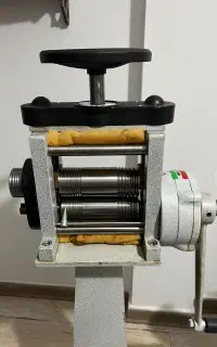 نورد دستی طلاسازی (میلاد گیربکس یک به پنج)
