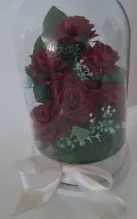 باکس گل شیشه ای