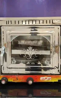 تنوری برقی.گازی/ استیل اصل ۲۰۲۷ پایه دار زخیم