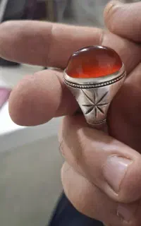 ۲تاانگشترعقیق یمنی کاراستاد ری احمدواستاد شاکری