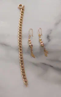 دستبند کارتیر وگوشواره