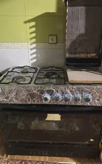 اجاق گاز فر دار ۵ شعله