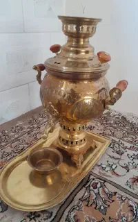 سماور ذغالی برنجه