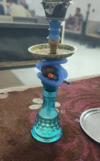 قلیان چوبی با طعم قزوان