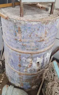 بشکه اهنی