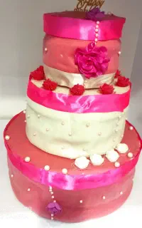 ماکت کیک تولد دست ساز