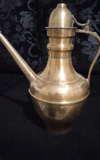 آفتابه وضو قجری و پارچ قجری