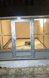 درب و پنجره Pvc انواع توری شیشه میرال