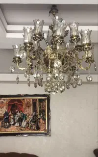 لوستر برنز اصل ۱۶شعله